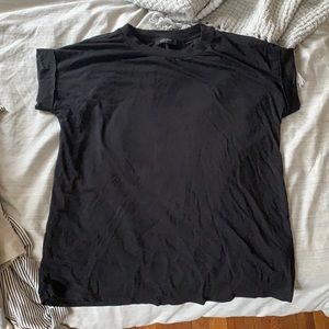 Allsaints boyfriend tee, xs/s. Black